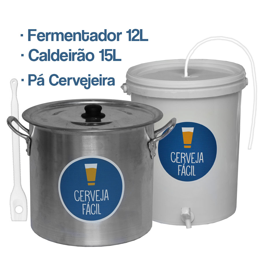 Kit Equipamentos Cerveja Fácil 2.0 – BIAB 10L